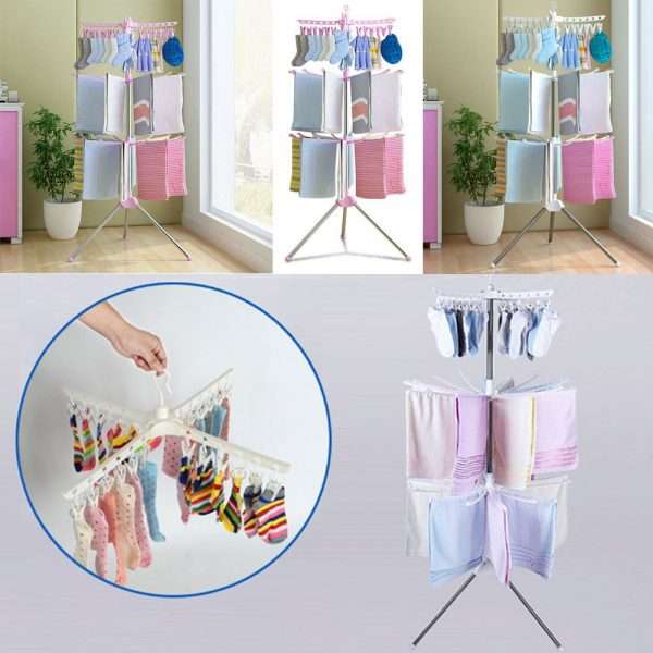 3-Tier Laundry Drying Rack