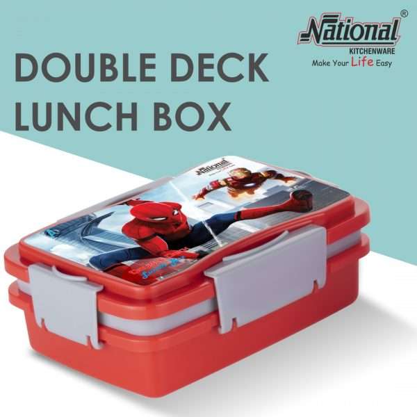 Double Deck Lunch Box For Kids