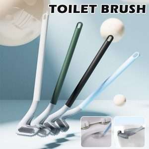 Hockey Shape Silicon Toilet Brush