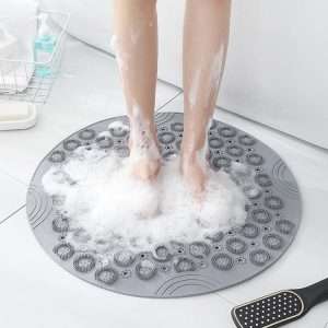 Non-Slip Round Bathroom Mat