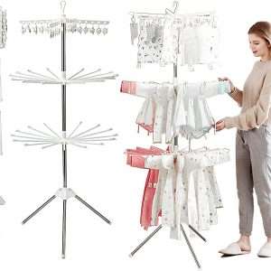3-Tier Laundry Drying Rack