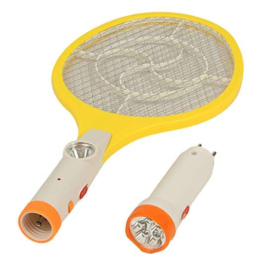 2-in-1 Rechargeable Mosquito/Insect Racket Bat