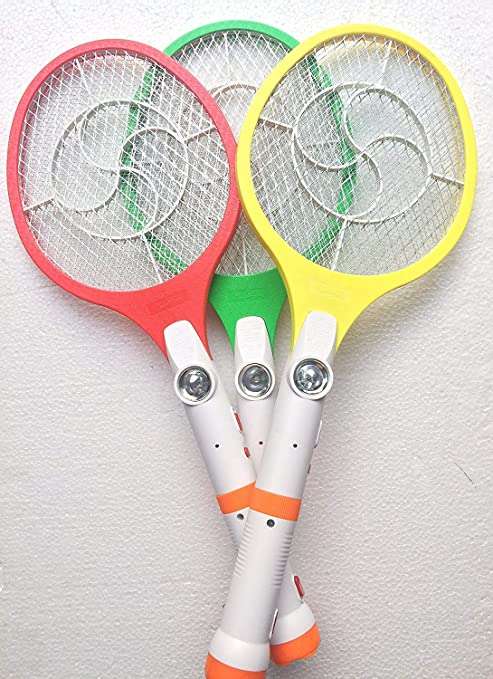 2-in-1 Rechargeable Mosquito/Insect Racket Bat