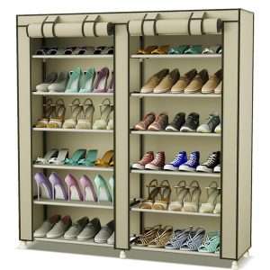 Double-Sided Shoe Rack