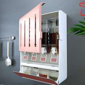 Oil and Spice Storage Shelf