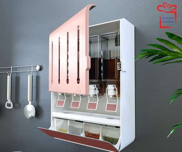 Oil and Spice Storage Shelf