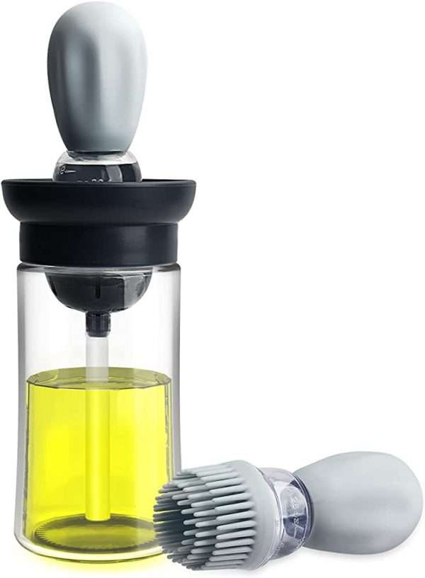 Silicon Oil Bottle With Brush