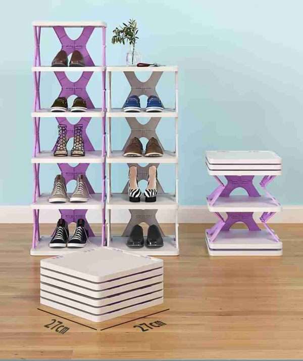 Foldable Shoe Storage Organizer