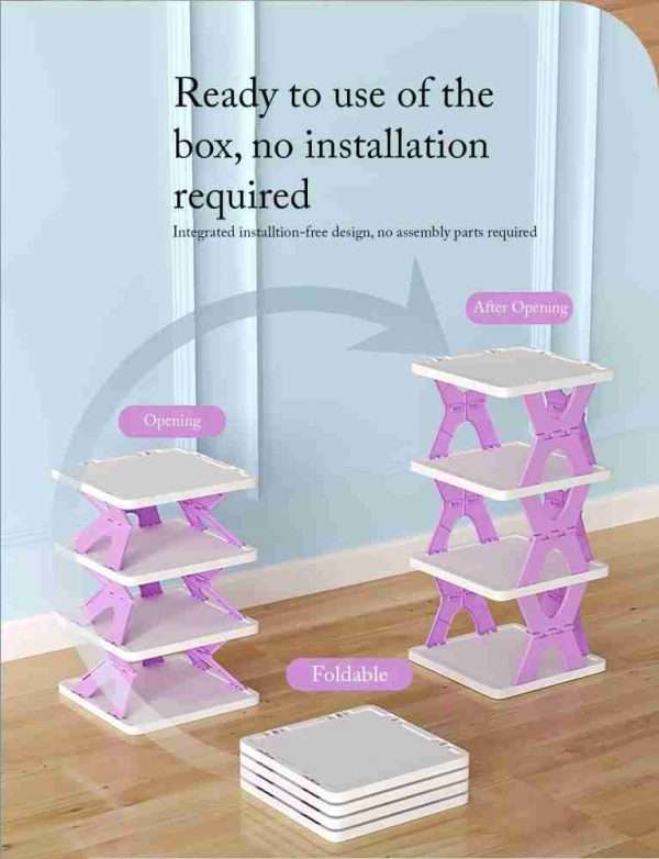 Foldable Shoe Storage Organizer
