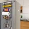 Multipurpose Refrigerator Side Storage Rack