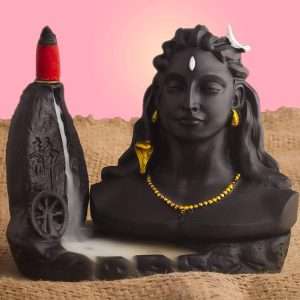 Adiyogi Backflow Incense Statue
