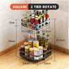 360 Degree Kitchen Spice Rack (Square)