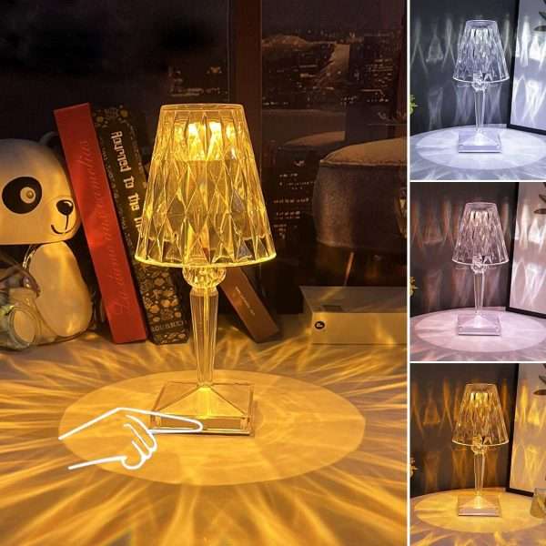 Multicolor Decorative Side Lamp (Lamp Shape)