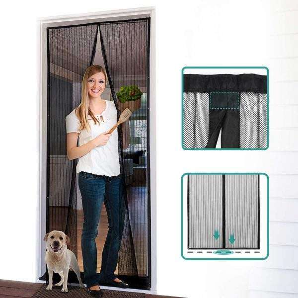 Anti-Insect Magnetic Door Net