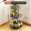 360 Degree Kitchen Spice Rack (Square)