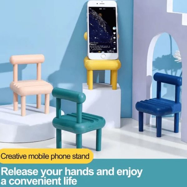 Cute Chair Mobile Phone Stand