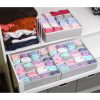24 compartment sock storage box