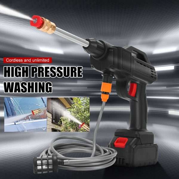 High-Pressure Rechargeable Cleaning Gun For Cars