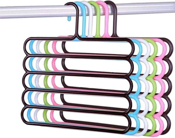 5- Layer Multipurpose Hanger (5 Pieces)
