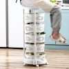 Vegetable Rotating Trolley With Removable Basket Shelf