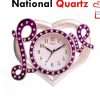 Unique Shape Wall Clock from National