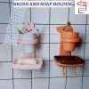 Brush And Soap Holder