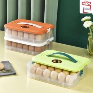 Stackable Kitchen Storage Box With Handle