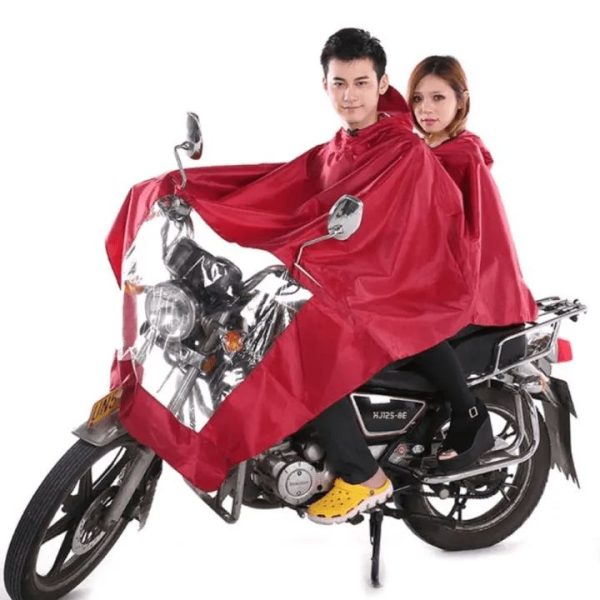 Double Layer Raincoat For Bike And Scooter