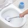 Round Toilet Brush With Stand