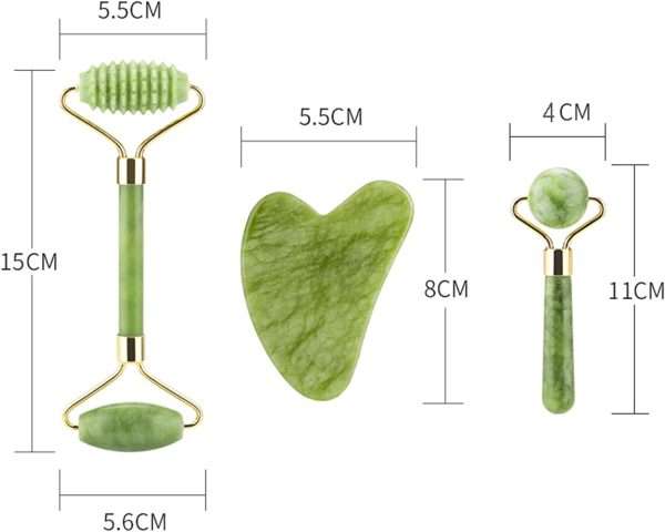 Jade Roller Stone Kit