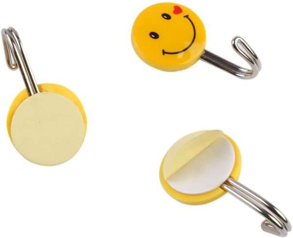 Smiley Wall Hook (12 Piece Packet)