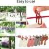 Rope With Clip For Drying & Hanging (3 Piece)