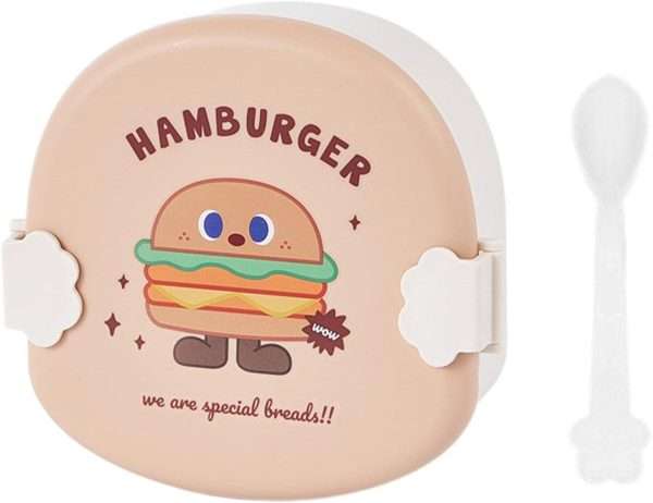 Hamburger Design Lunch Box