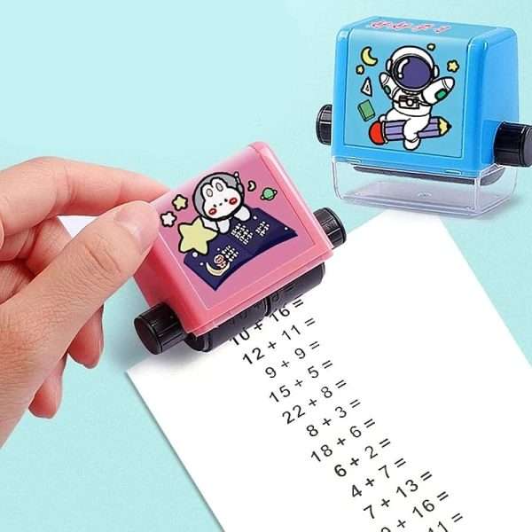 4 Set Math Roller For Kids