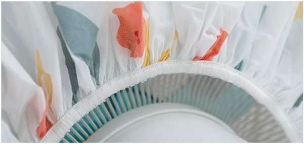 Printed Round Fan Cover (2 Piece Set)