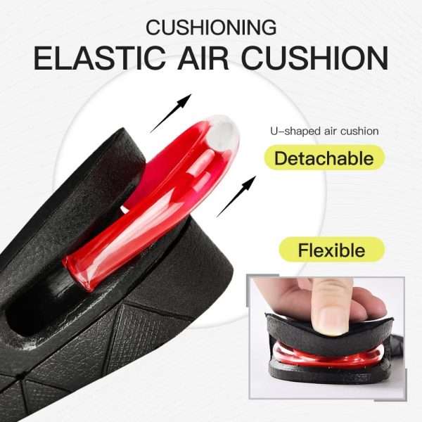3-Layer Air Cushion Height Increasing Insole 1 Pair