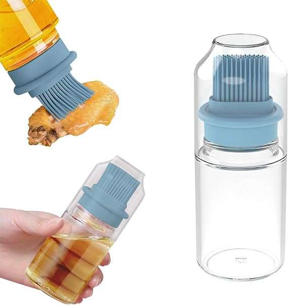 Oil Bottle With Silicon Brush