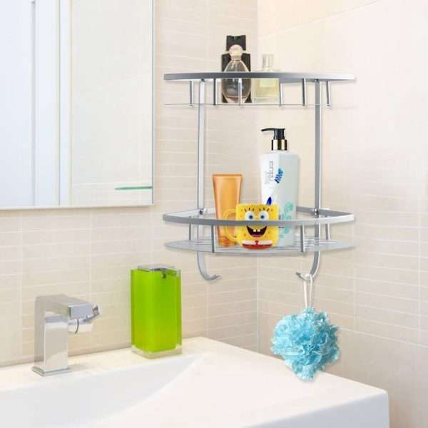 2 & 3 Layer Metal Corner Shelf