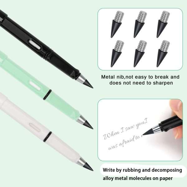 Unlimited Inkless Writing Pencil (5 Piece)