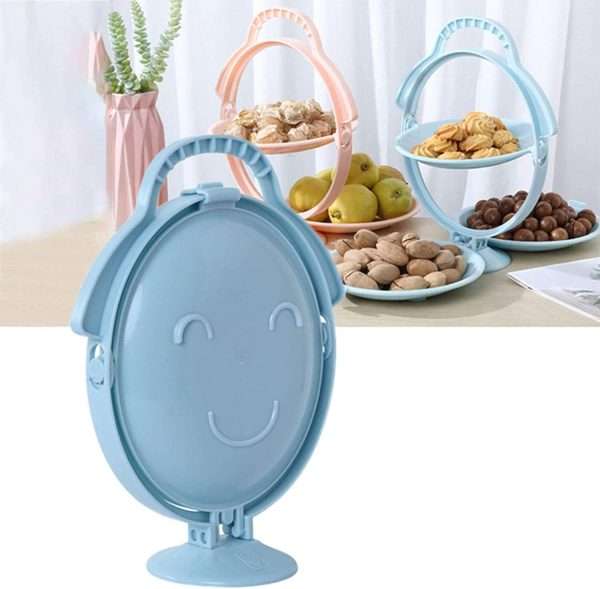 Folding Fruit & Snacks Tray Display 3-in-1