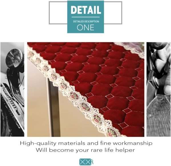 Fancy Fridge Cover With Side Pockets