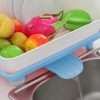 Plastic 2 Layer Kitchen Dish Drainer Storage Rack
