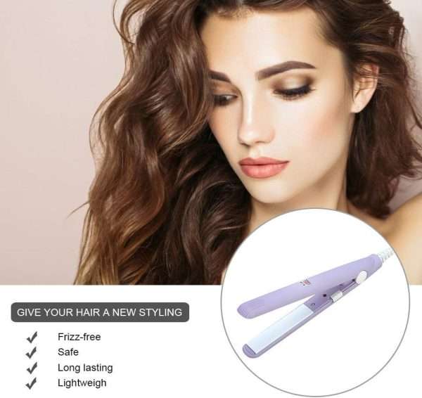 Mini Hair Straightener And Curler