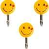 Smiley Wall Hook (12 Piece Packet)