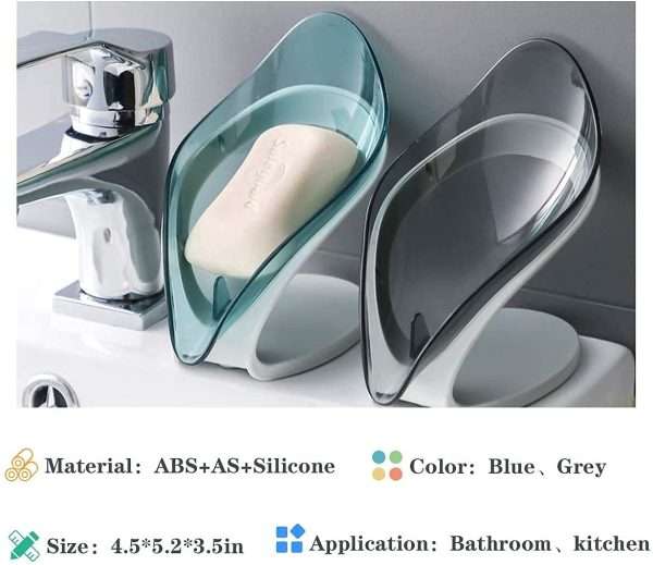 Leaf Design Soap Case