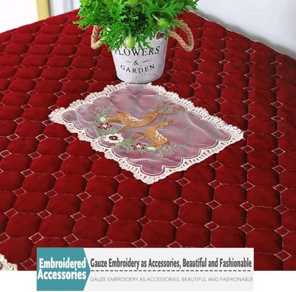 Fancy Fridge Cover With Side Pockets