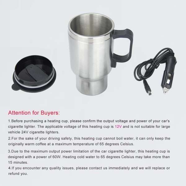 Car Electric Single Travel Mug
