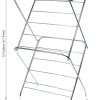 Super Heavy Duty 3 Tier Stainless Steel Foldable Cloth Dryer / Clothes Drying Stand