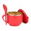 Noodles and Soup Bowl With Handle