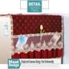 Fancy Fridge Cover With Side Pockets